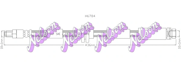 Brake Hose (H6784)