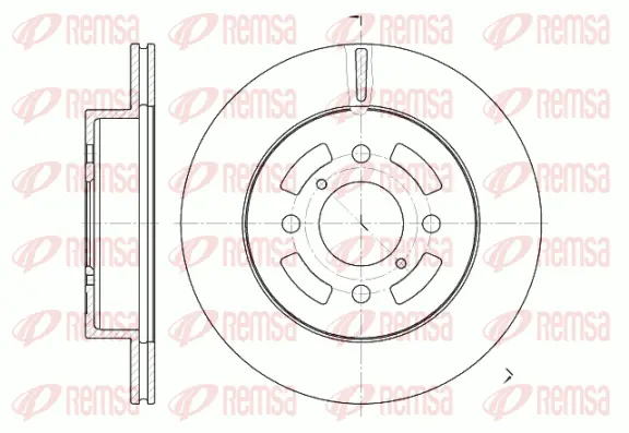 Brake Disc (6642 10)