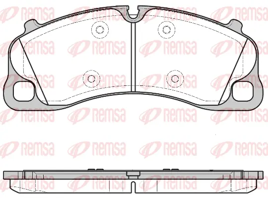 Brake Pad Set, disc brake (1597 00)