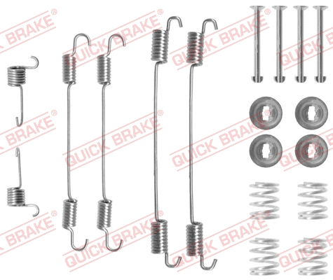 Accessory Kit, brake shoes (105-0750)