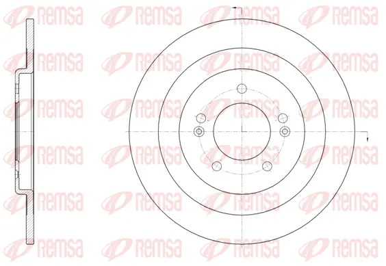 Brake Disc (61437 00)