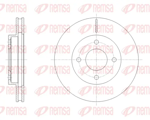 Brake Disc (61849 10)
