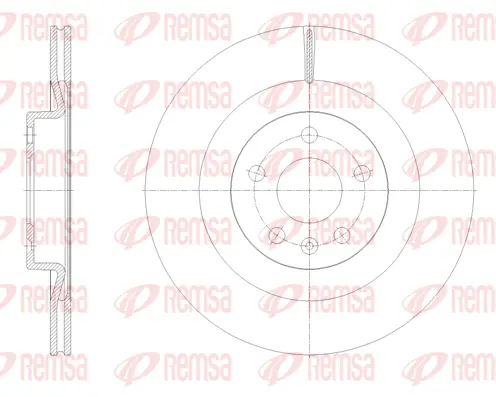 Brake Disc (61798 10)
