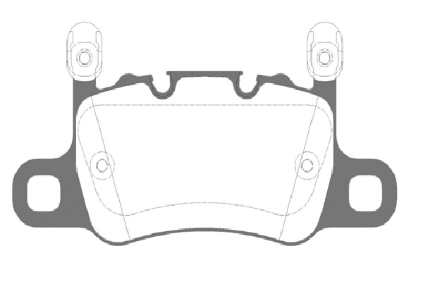 Brake Pad Set, disc brake (1598 30)