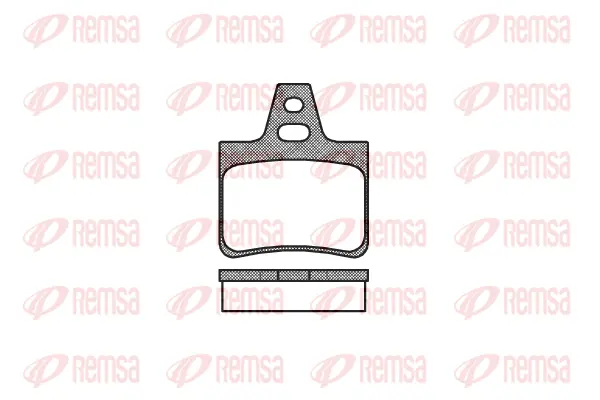 Brake Pad Set, disc brake (0311 00)