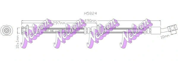 Brake Hose (H5824)