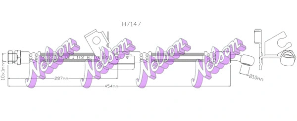 Brake Hose (H7147)