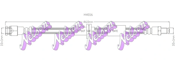 Brake Hose (H4016)