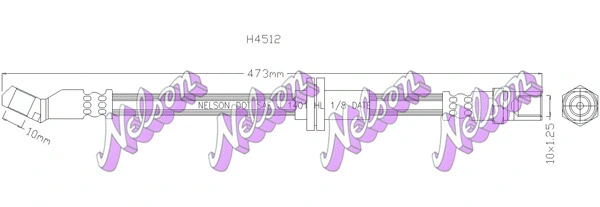 Brake Hose (H4512)
