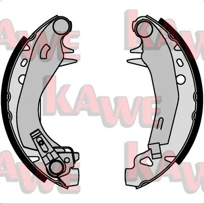 Brake Shoe Set (07570)