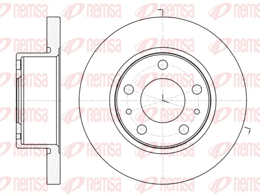 Brake Disc (61007 00)