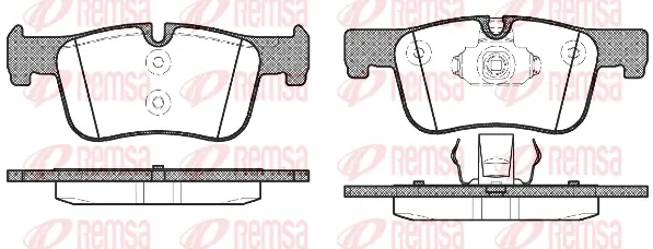 Brake Pad Set, disc brake (1478 00)