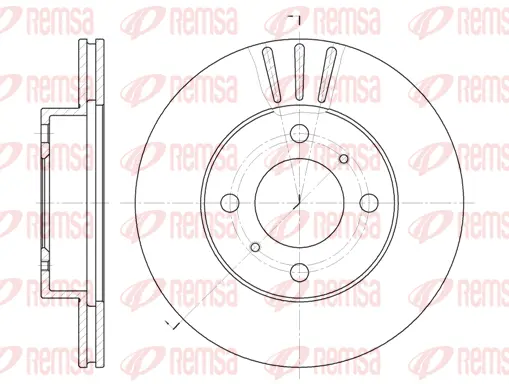 Brake Disc (6557 10)