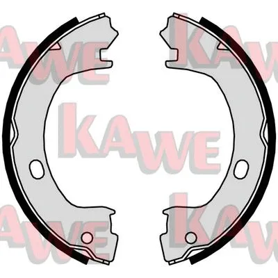 Brake Shoe Set, parking brake (01015)