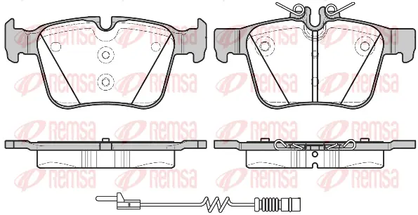 Brake Pad Set, disc brake (1516 20)