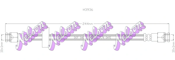 Brake Hose (H3936)