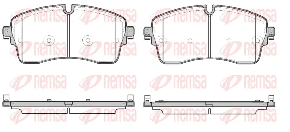 Brake Pad Set, disc brake (1815 00)