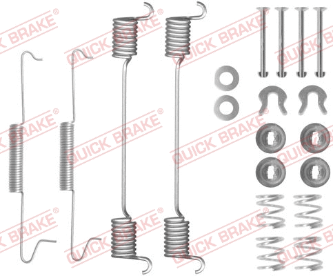 Accessory Kit, brake shoes (105-0525)