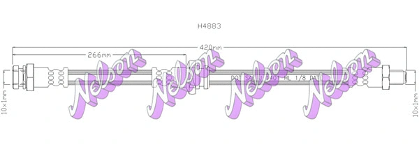 Brake Hose (H4883)