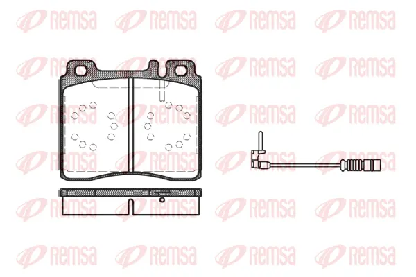Brake Pad Set, disc brake (0420 02)
