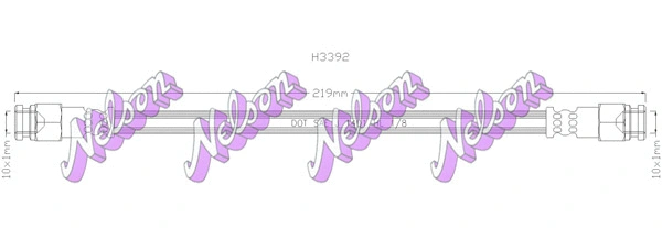 Brake Hose (H3392)
