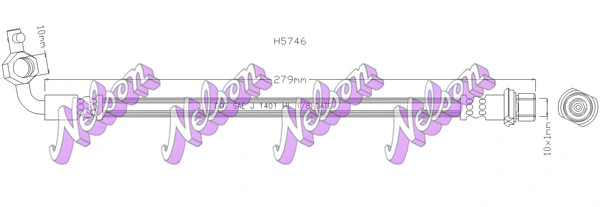 Brake Hose (H5746)
