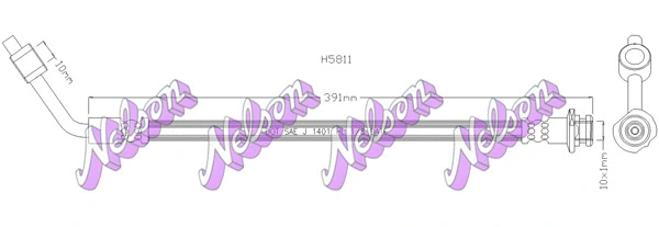 Brake Hose (H5811)