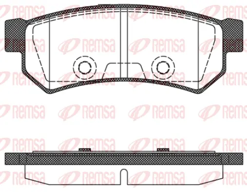 Brake Pad Set, disc brake (1048 10)