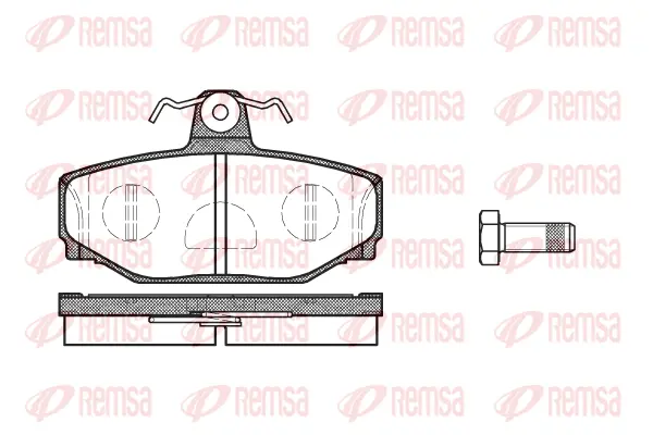 Brake Pad Set, disc brake (0297 10)