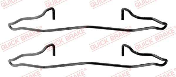 Accessory Kit, disc brake pad (109-1186)