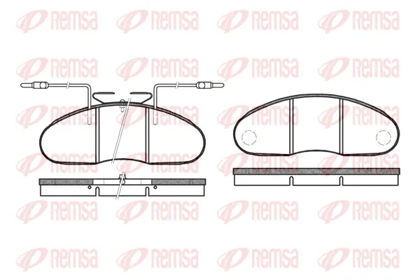 Brake Pad Set, disc brake (0048 12)