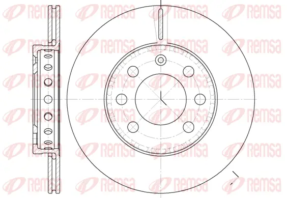 Brake Disc (6595 00)