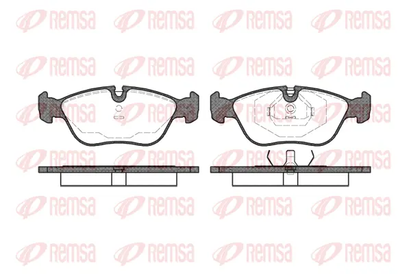 Brake Pad Set, disc brake (0446 00)