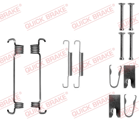 Accessory Kit, parking brake shoes (105-0875)