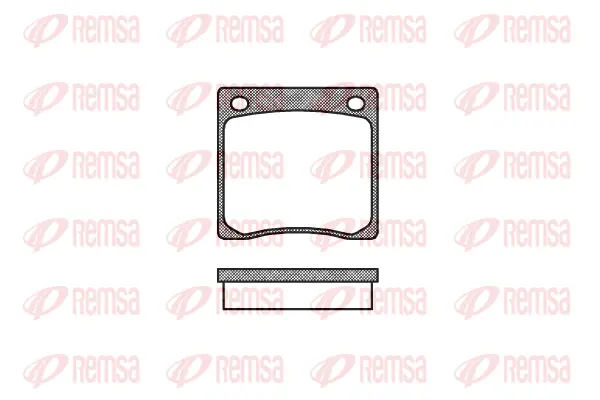 Brake Pad Set, disc brake (0067 00)