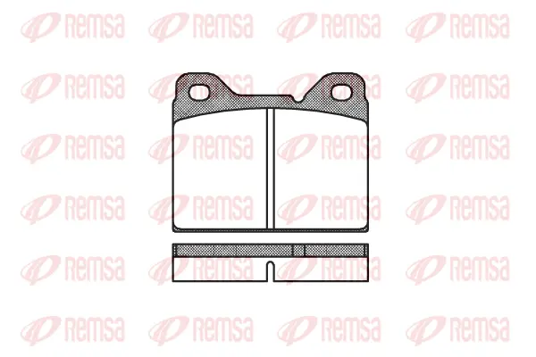 Brake Pad Set, disc brake (0081 00)