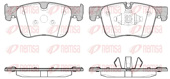 Brake Pad Set, disc brake (1560 10)
