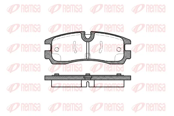 Brake Pad Set, disc brake (0566 30)