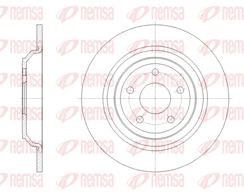 Brake Disc (62095 00)
