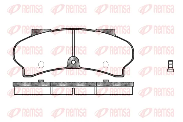 Brake Pad Set, disc brake (0026 02)