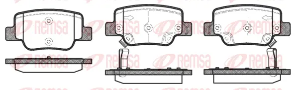 Brake Pad Set, disc brake (1452 02)