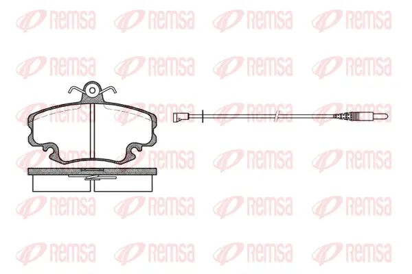 Brake Pad Set, disc brake (0141 32)