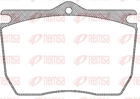 Brake Pad Set, disc brake (JCA824.00)