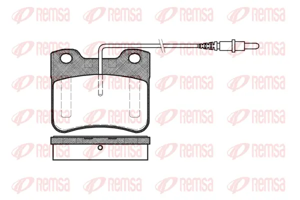 Brake Pad Set, disc brake (0247 24)