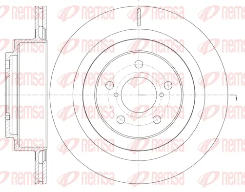 Brake Disc (61001 10)