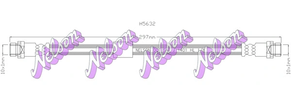 Brake Hose (H5632)