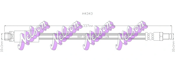 Brake Hose (H4343)