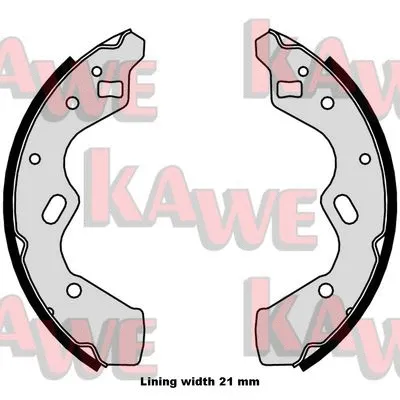 Brake Shoe Set (08050)