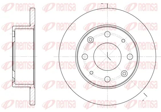 Brake Disc (6015 00)