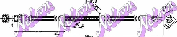 Brake Hose (H7898)